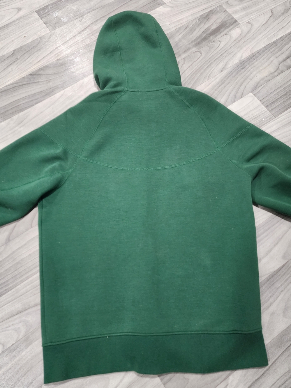 Nike Men's Forest Green Zip-Up Hoodie Sweater